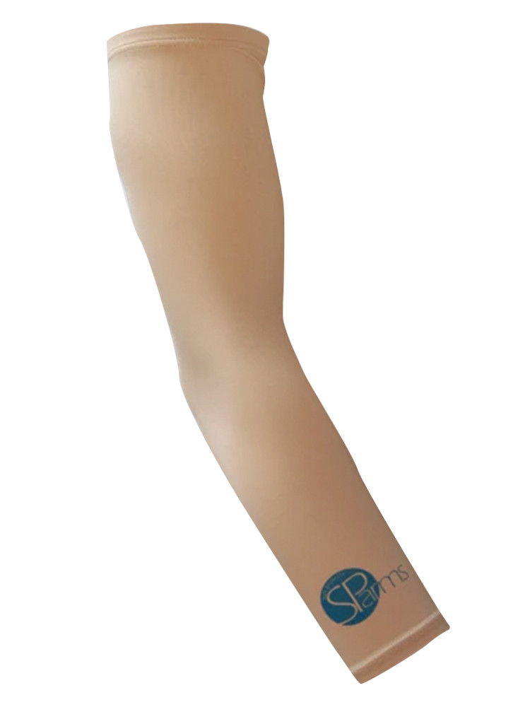 SParms Sun Protection Arm Sleeves Beige GolfBox